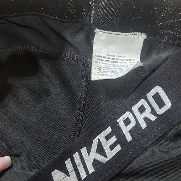 COPY - black nike pro spandex - Picture 2 of 2